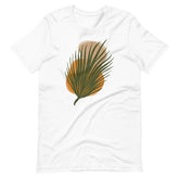 abstract Palm Leaf and Stones Minimal Modern Art Graphic Short-Sleeve Unisex T-Shirt, Tees, $ 39.00, A Moment Of Now™